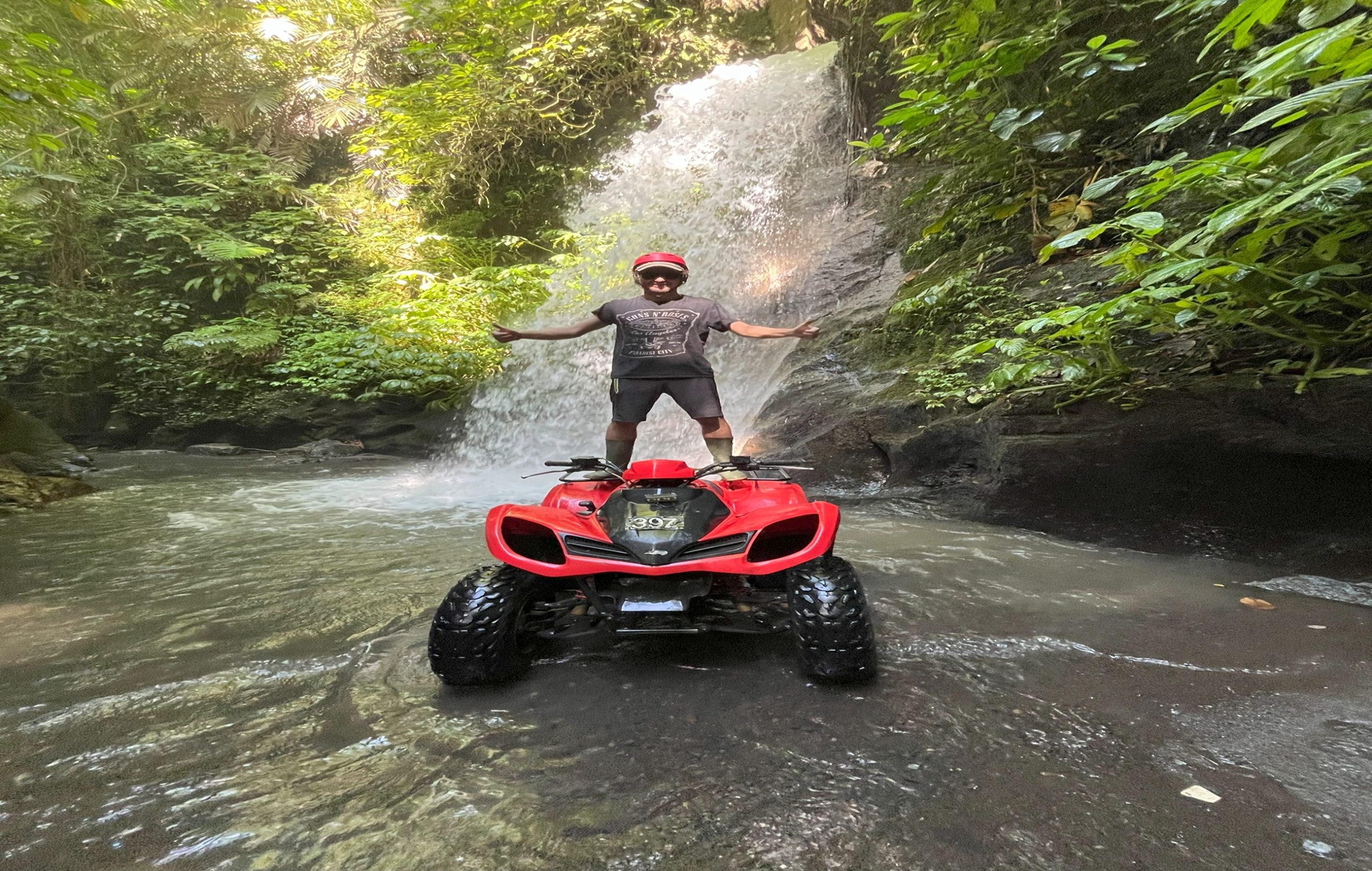 Bali ATV Cave Waterfall Track