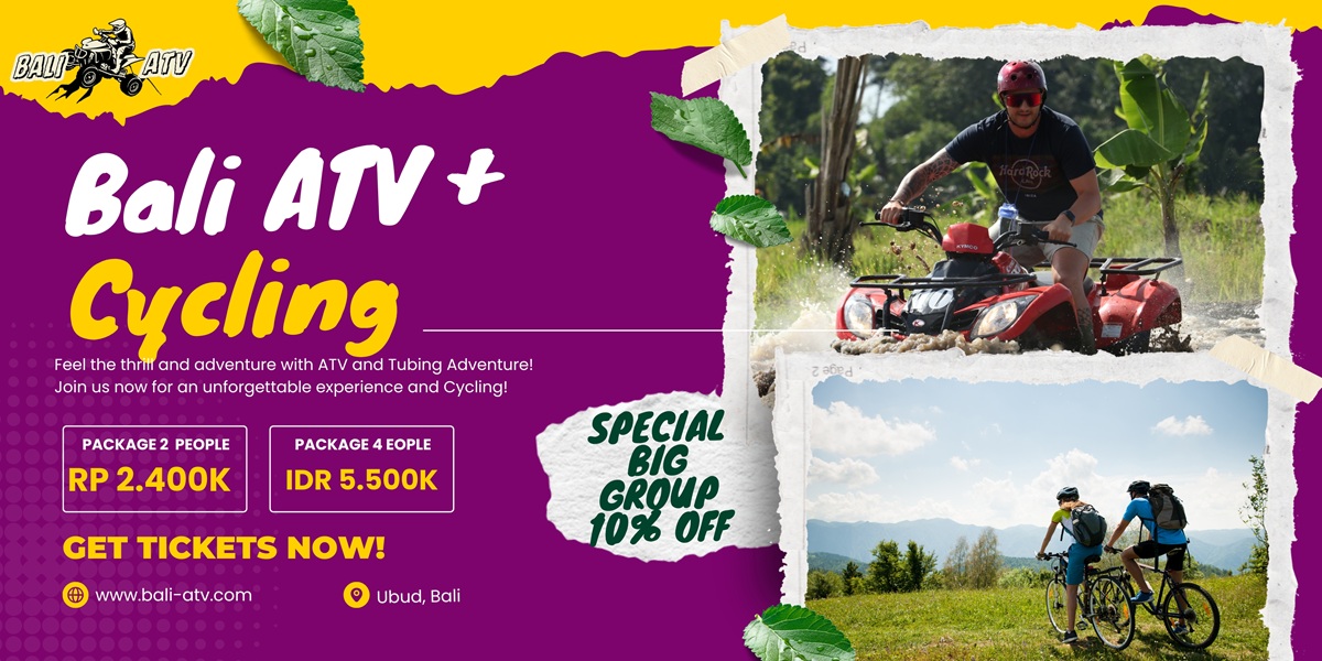 Bali ATV and Cycling Tour